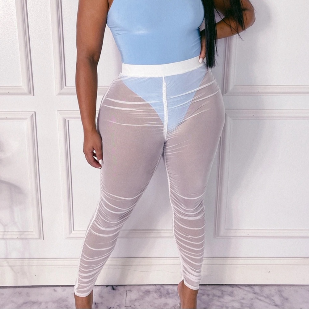 Mesh leggings